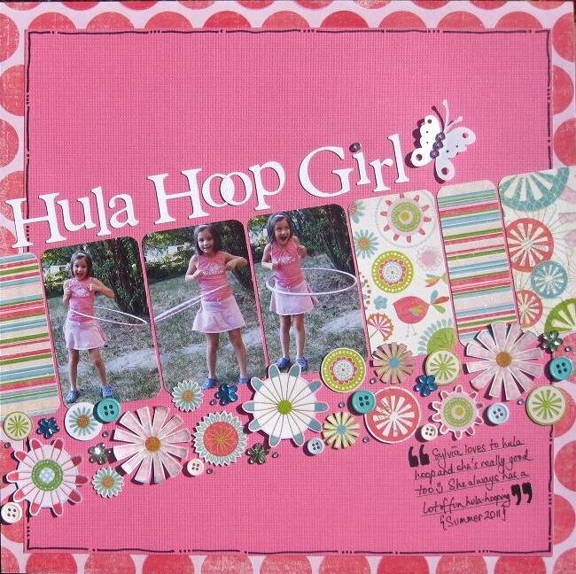 PINK CHALLENGE - Hula Hoop Girl