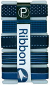 Pebbles Inc. Navy Blue ribbon