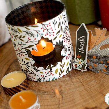 Cute &amp; Cozy Candle Holder