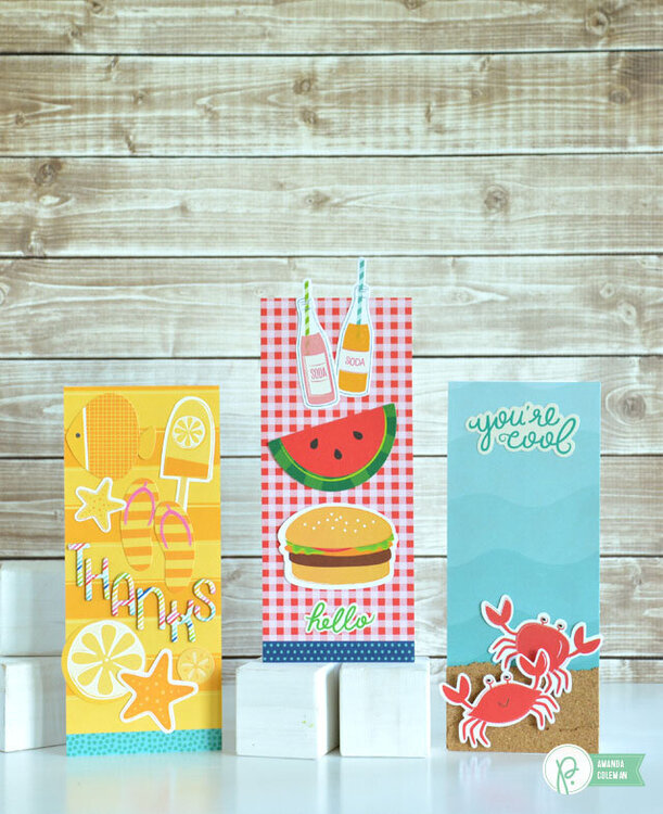 Tall Cards for Summer by Amanda Coleman