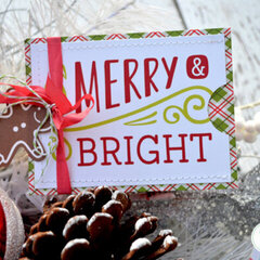 Gift Card Holder, Merry and Bright