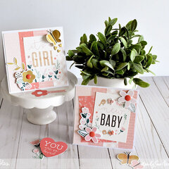 Quick and Easy Baby Girl Cards