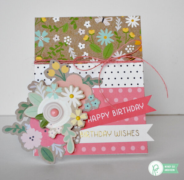 Garden Cards by Wendy Sue Anderson for Pebbles Inc