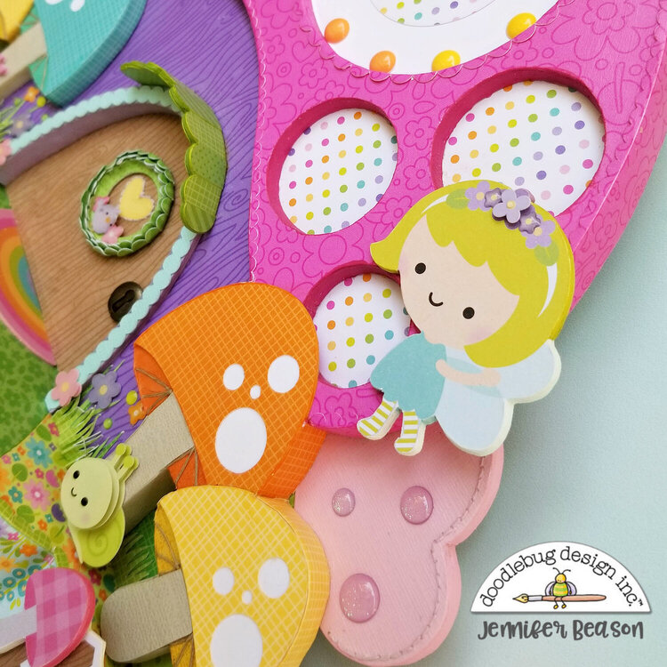 Doodlebug Design Fairy Garden Clock