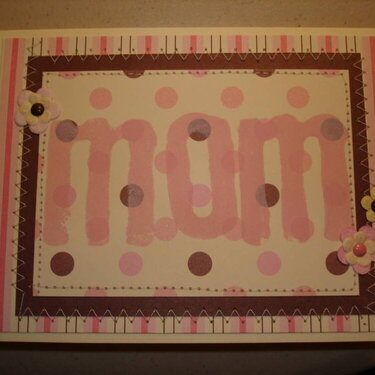 mom&#039;s day card