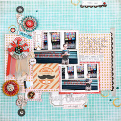 Hey There by Lexi Bridges featuring the Paper Cottage Collection from BasicGrey