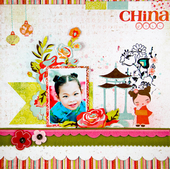 China Doll by Lady Grace Belarmino featuring Konnichiwa from BasicGrey