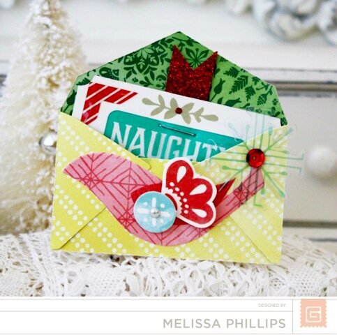 Gift Card Holder by BasicGrey DT Member Melissa Phillips