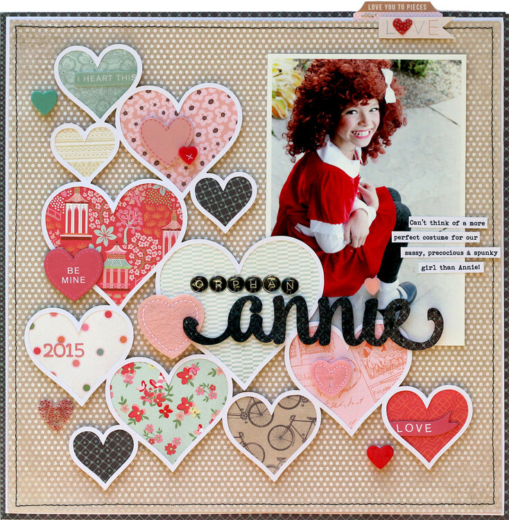 Orphan Annie by Lisa Dickinson featuring Dear Heart from BasicGrey