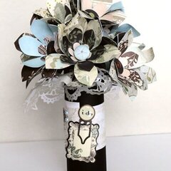 Bouquet designed by Vicki Boutin using NEW Cappella!