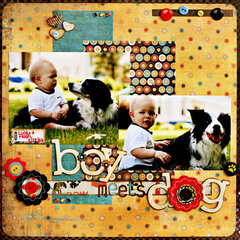 *Boy Meets Dog* Featuring MAX & WHISKERS by AnnaMarie Mondro