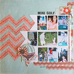 Mini Golf by Pamela Young featuring BasicGrey What's Up Collection