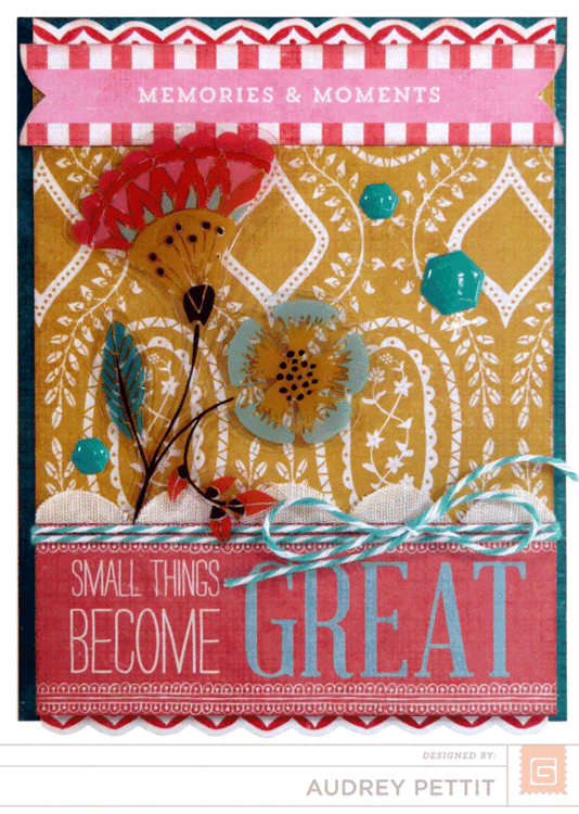Some Things Become Great by Audrey Pettit