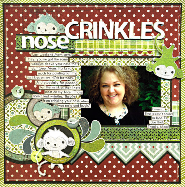 Nose Crinkles featuring OLIVER by Debbi Tehrani