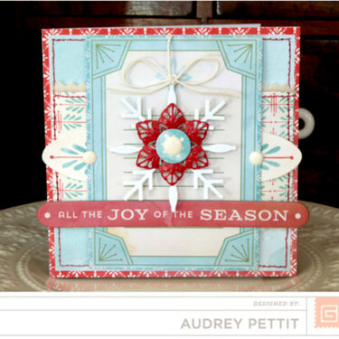 Christmas Cards by Basicgrey DT Member Audrey Pettit