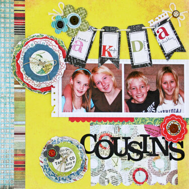 Cousins by BasicGrey Design Team Member Nancy Burke