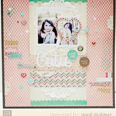 Hello Cutie by Jaime Warren featuring True Love from BasicGrey