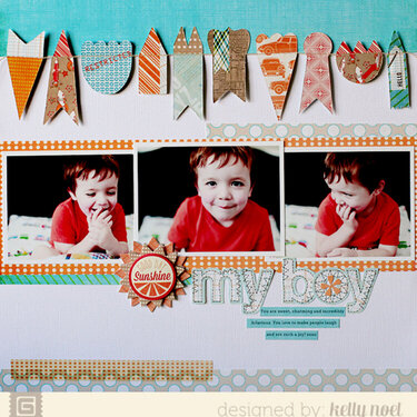 My Boy By Kelly Noel featuring Bow Ties from BasicGrey