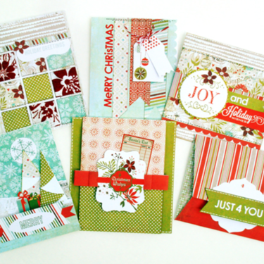 Holiday Cards with BasicGrey&#039;s Aspen Frost Collection