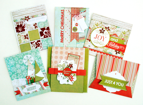 Holiday Cards with BasicGrey&#039;s Aspen Frost Collection