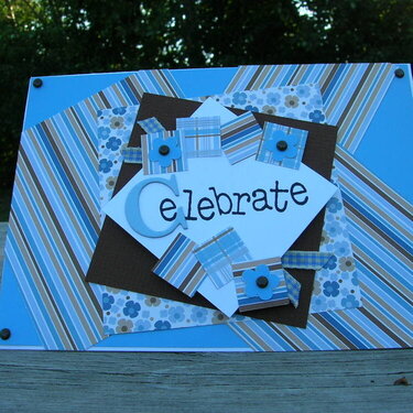 Celebrate - Flower Birthday Card