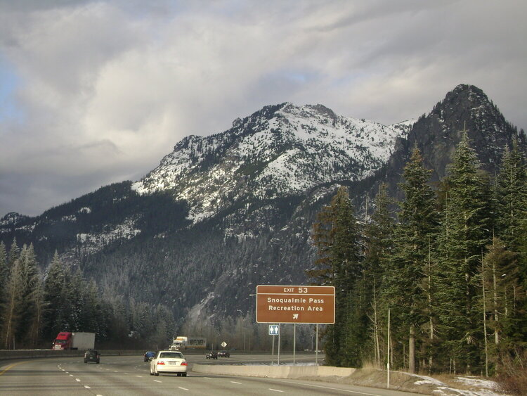 Snoqualmie Pass, Mt.Rainier, Washington