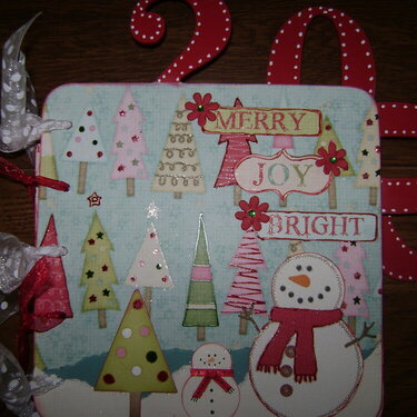 2008 Snowman Christmas Mini Album