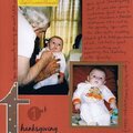Coop's 1st Thanksgiving