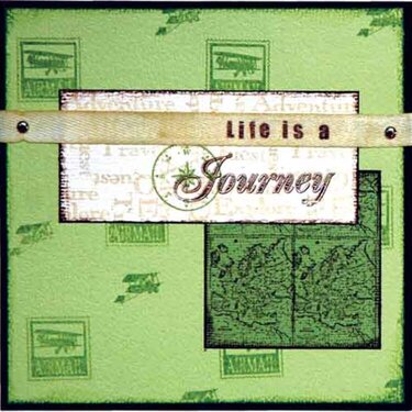 Life is a Journey card