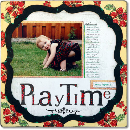 Playtime *Technique Tuesday Clear Stamps*