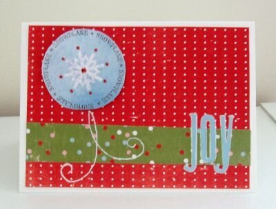 Joy Card *NEW* Rusty Pickle Christmas Line