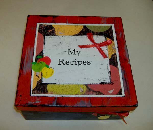 Apple Recipe Box