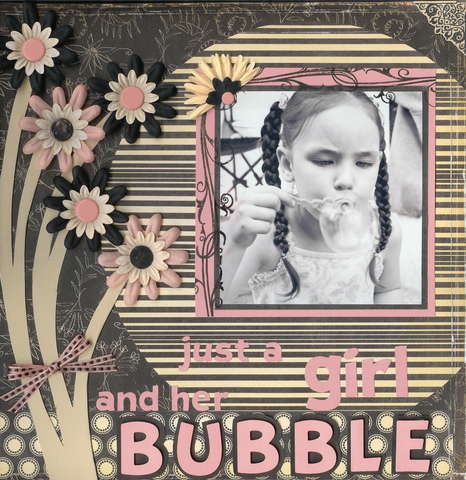 Just A Girl And Her Bubble
