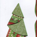 folded Christmas tree