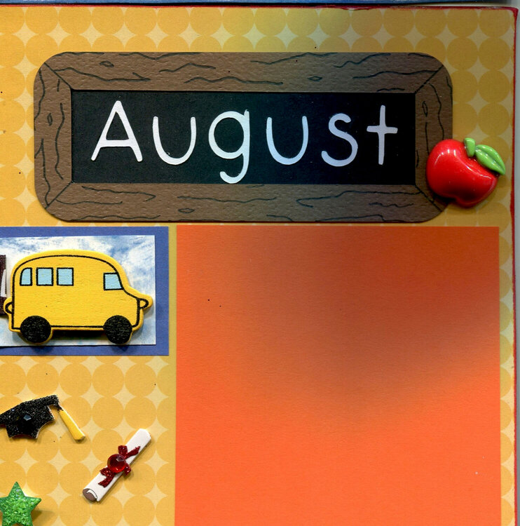 august for 2012 calendar swap