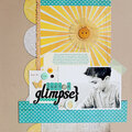 Just A Glimpse {Studio Calico - October kit}