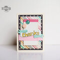 Thanks card *Studio Calico August kit*