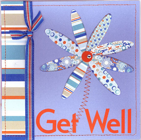 Get well card *new Arctic Frog CHA release*