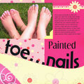 Painted Toe-nails *new Arctic Frog CHA release*