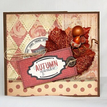 Autumn Spendor card