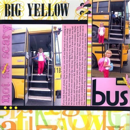 Big ,Yellow, Not-so-scary Bus