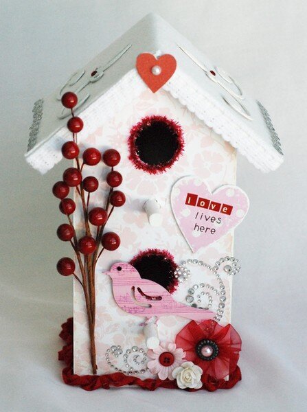 Love Birdhouse *Magistical Memories and Glue Dots*