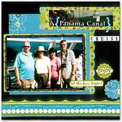 Panama Canal Cruise by Debbie Raymond