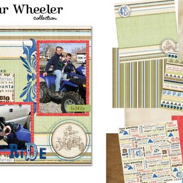 Four Wheeler from Adornit with Carolee&#039;s Creations