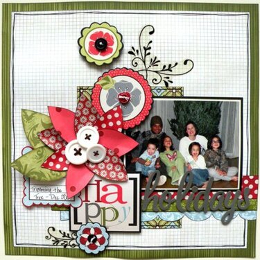 Happy by Frances Sylvia using Misty Collection