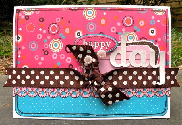 Happy Day using Pink Hoot by Adornit
