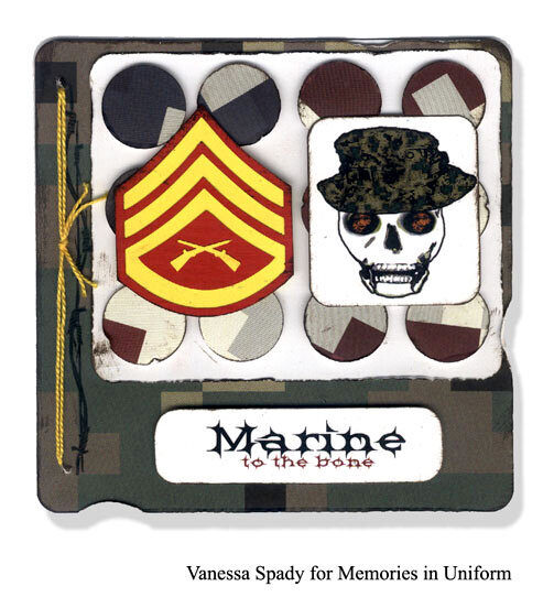 Marine To The Bone card