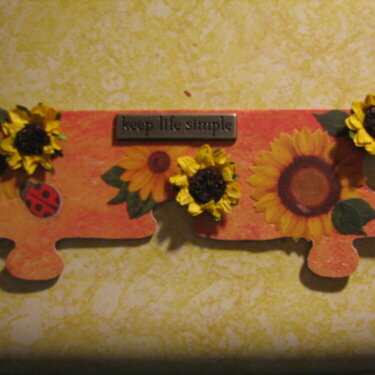 Sunflower Puzzle Piece Swap