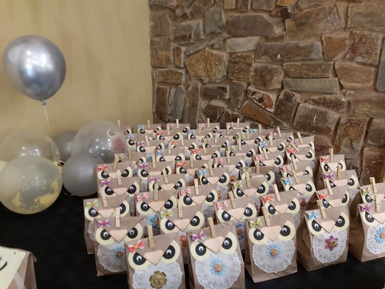 Owl goodie bags