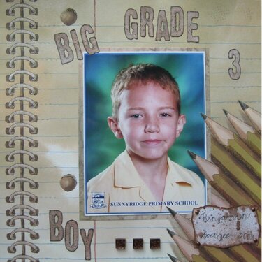 Big Grade 3 Boy